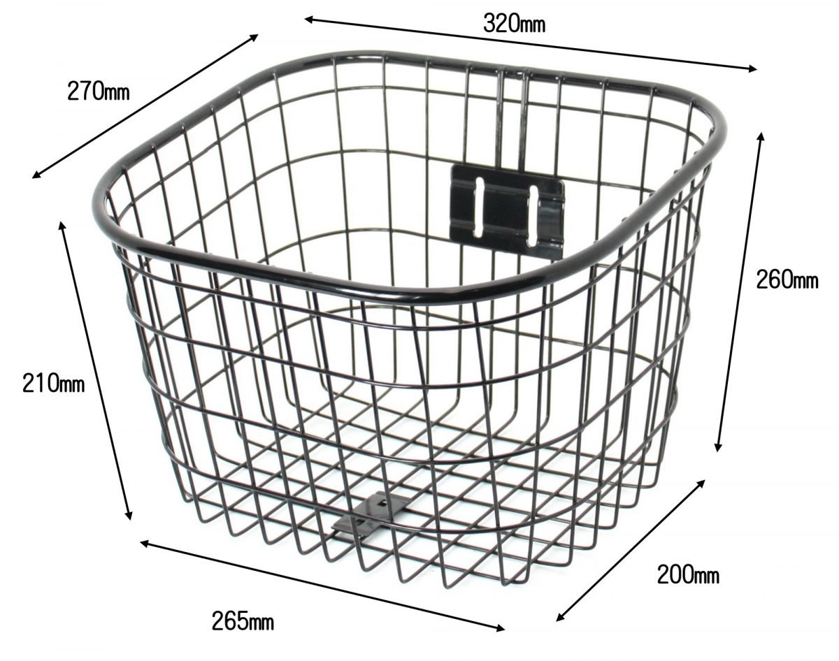 頑丈フロントバスケット ワイヤー ｜パーツ・用品・自転車商品｜㈱サギサカ